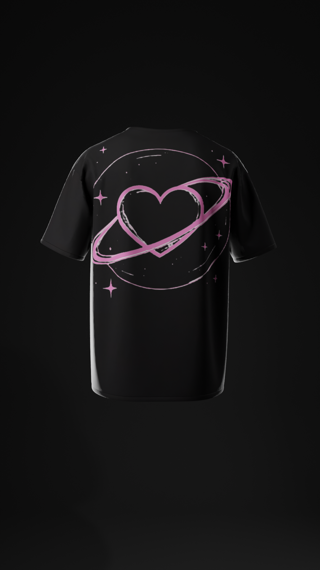 PLANETARY LOVE TEE BLACK